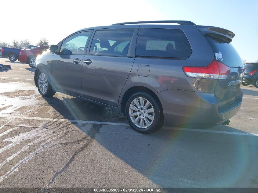 2014 TOYOTA SIENNA LIMITED 7 PASSENGER - 5TDDK3DC2ES088913