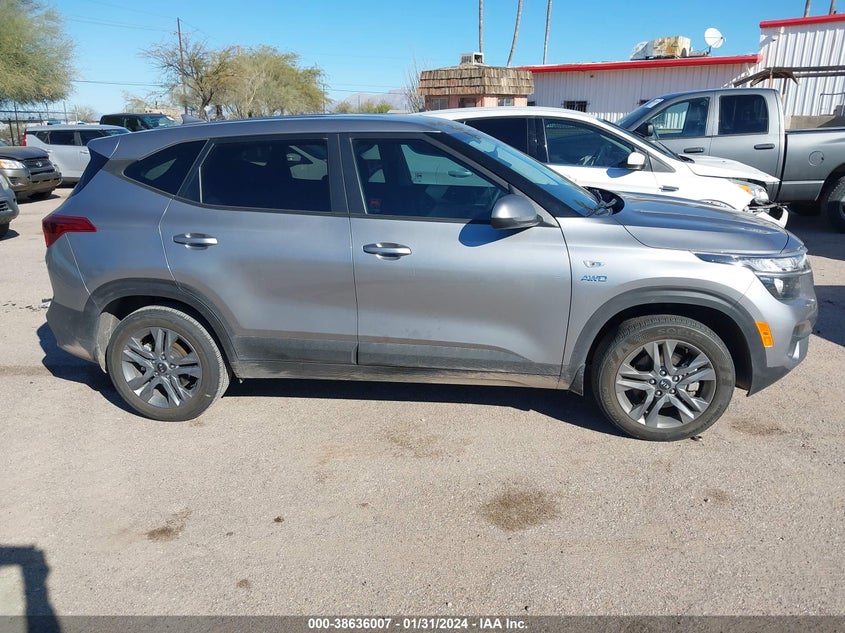 VIN KNDEPCAA0M7145739 2021 KIA SELTOS LX