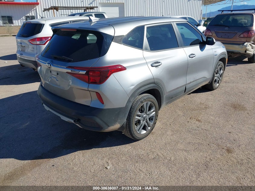 VIN KNDEPCAA0M7145739 2021 KIA SELTOS LX