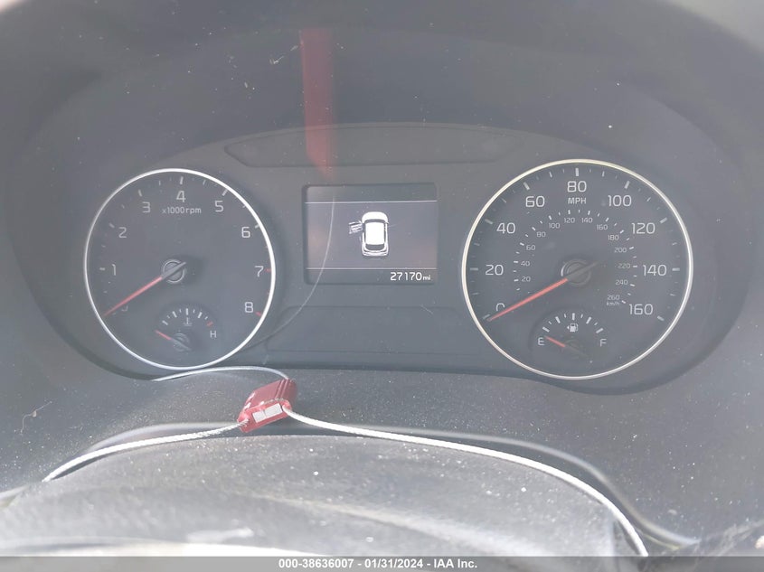 VIN KNDEPCAA0M7145739 2021 KIA SELTOS LX