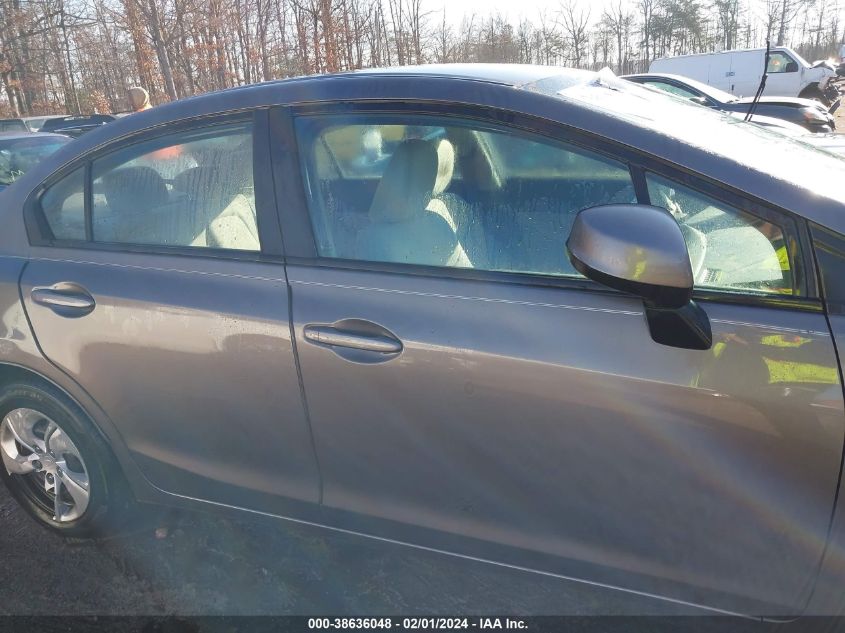 2013 HONDA CIVIC LX - 2HGFB2F53DH598834