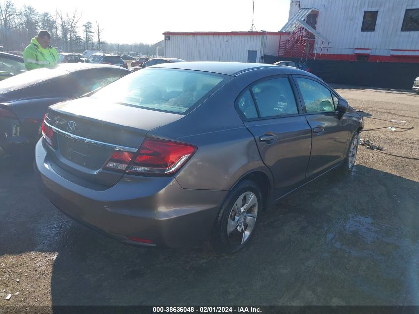 2013 HONDA CIVIC LX - 2HGFB2F53DH598834