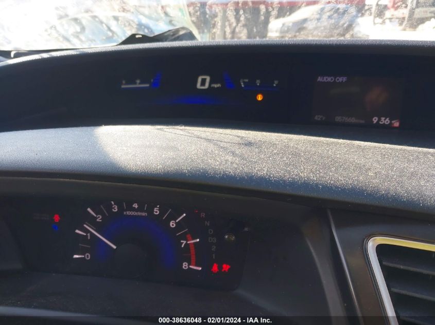 2013 HONDA CIVIC LX - 2HGFB2F53DH598834