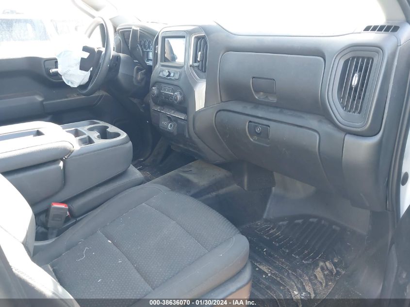 2022 CHEVROLET SILVERADO 1500 4WD DOUBLE CAB STANDARD BED WT - 1GCRDAEKXNZ535027