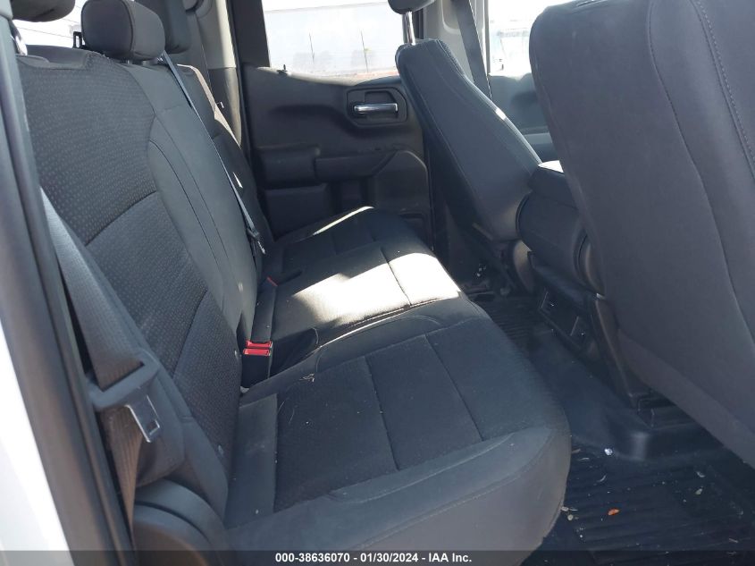 2022 CHEVROLET SILVERADO 1500 4WD DOUBLE CAB STANDARD BED WT - 1GCRDAEKXNZ535027
