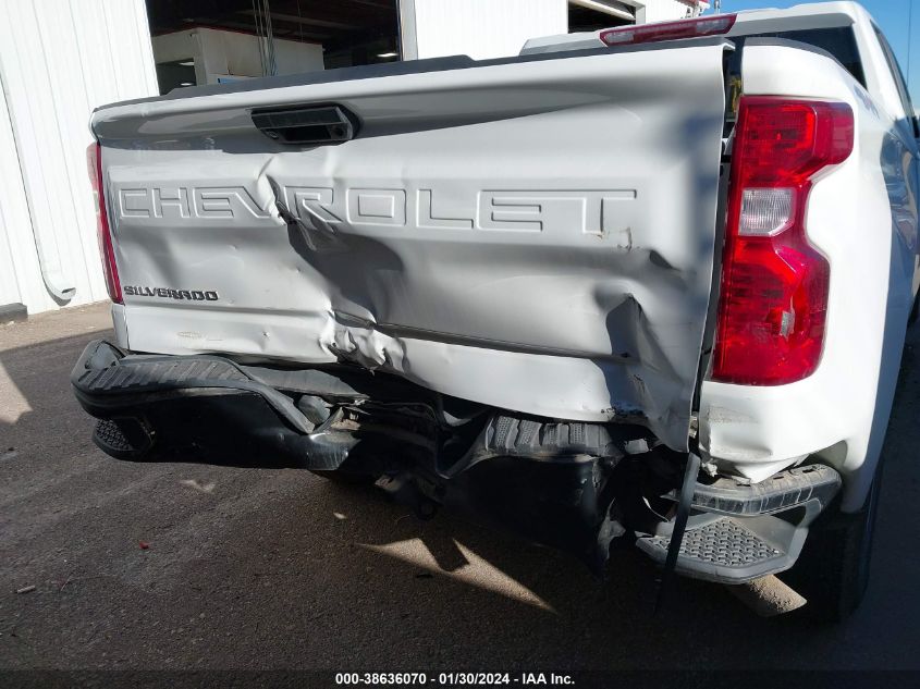 2022 CHEVROLET SILVERADO 1500 4WD DOUBLE CAB STANDARD BED WT - 1GCRDAEKXNZ535027