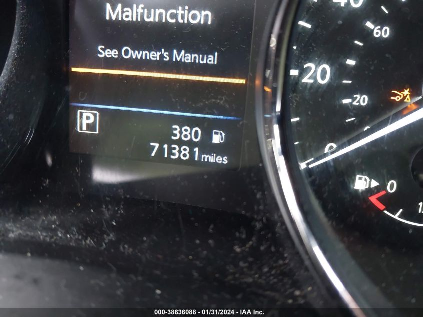 2020 NISSAN ROGUE SV FWD - KNMAT2MT0LP523087