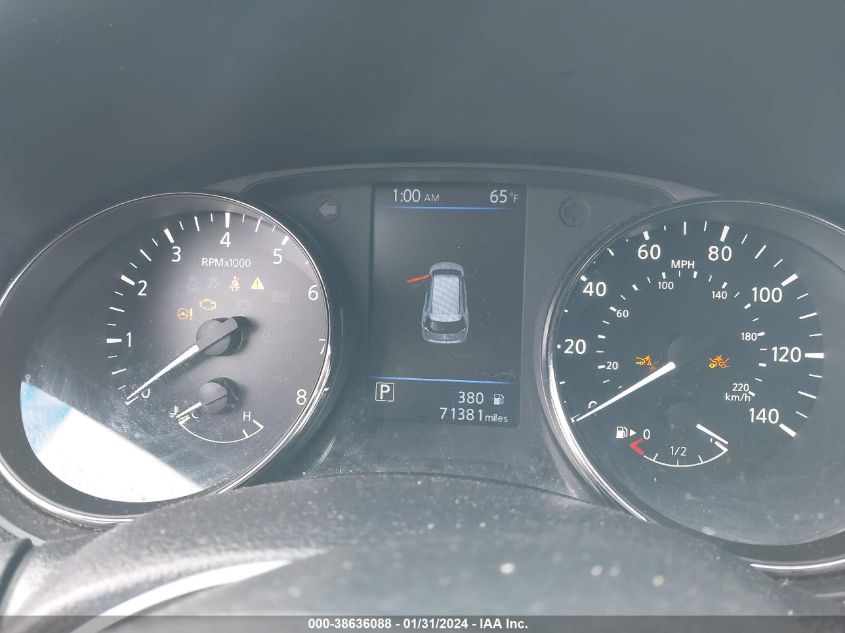 2020 NISSAN ROGUE SV FWD - KNMAT2MT0LP523087