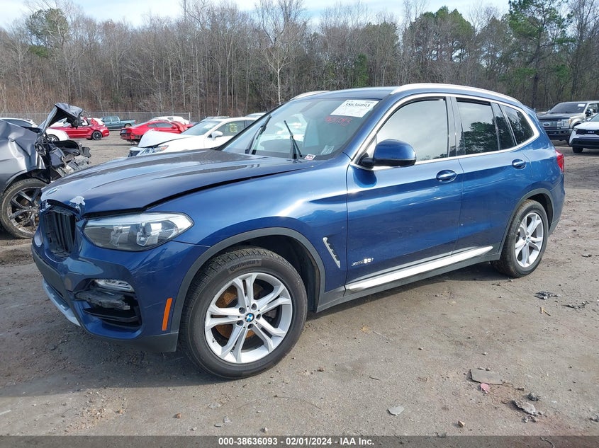 VIN 5UXTR9C58JLC83988 2018 BMW X3 XDRIVE30I