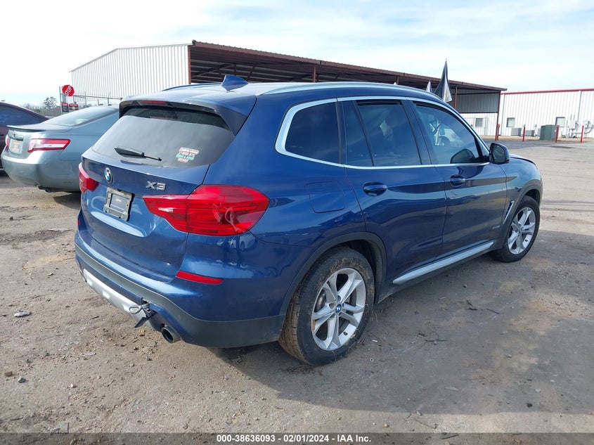 VIN 5UXTR9C58JLC83988 2018 BMW X3 XDRIVE30I