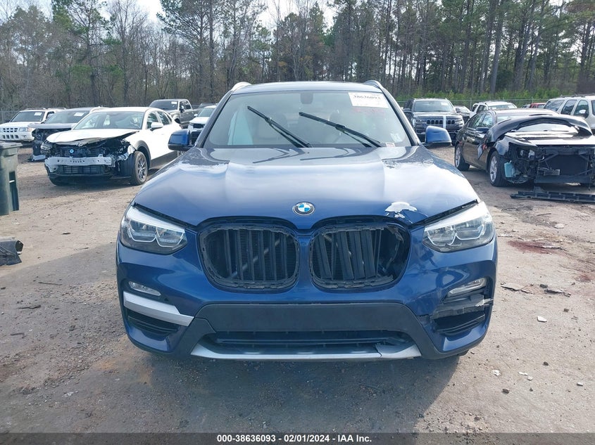 VIN 5UXTR9C58JLC83988 2018 BMW X3 XDRIVE30I