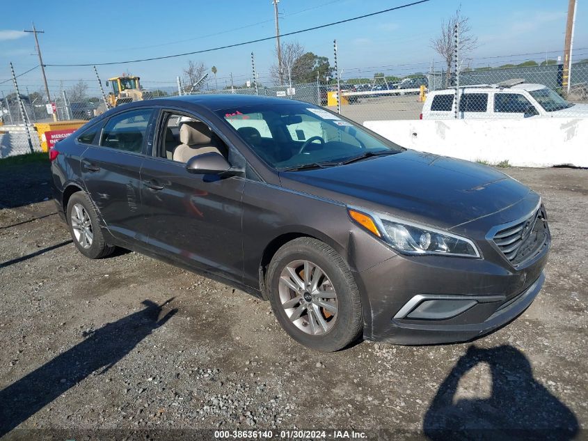 2017 HYUNDAI SONATA SE - 5NPE24AF5HH543000