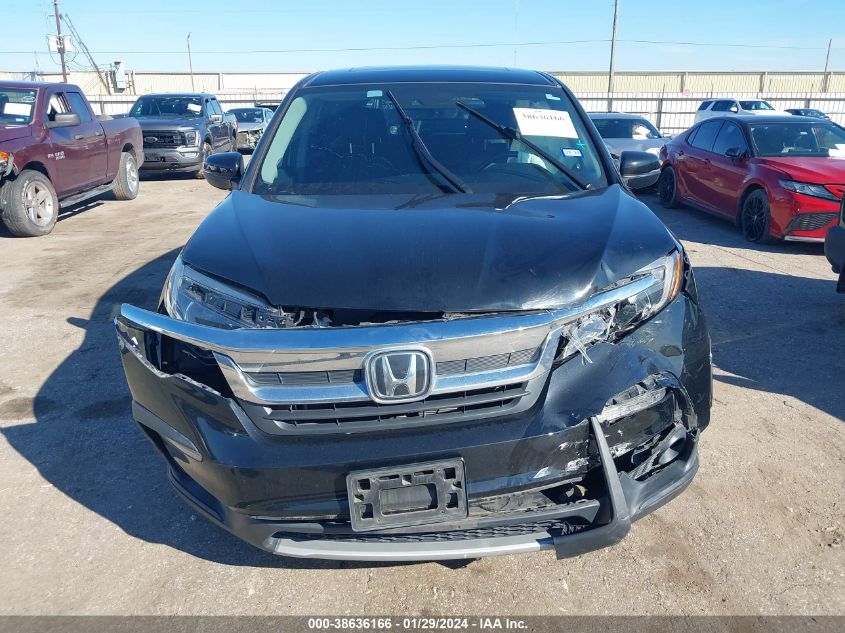 2019 HONDA PILOT EX-L - 5FNYF5H55KB023132