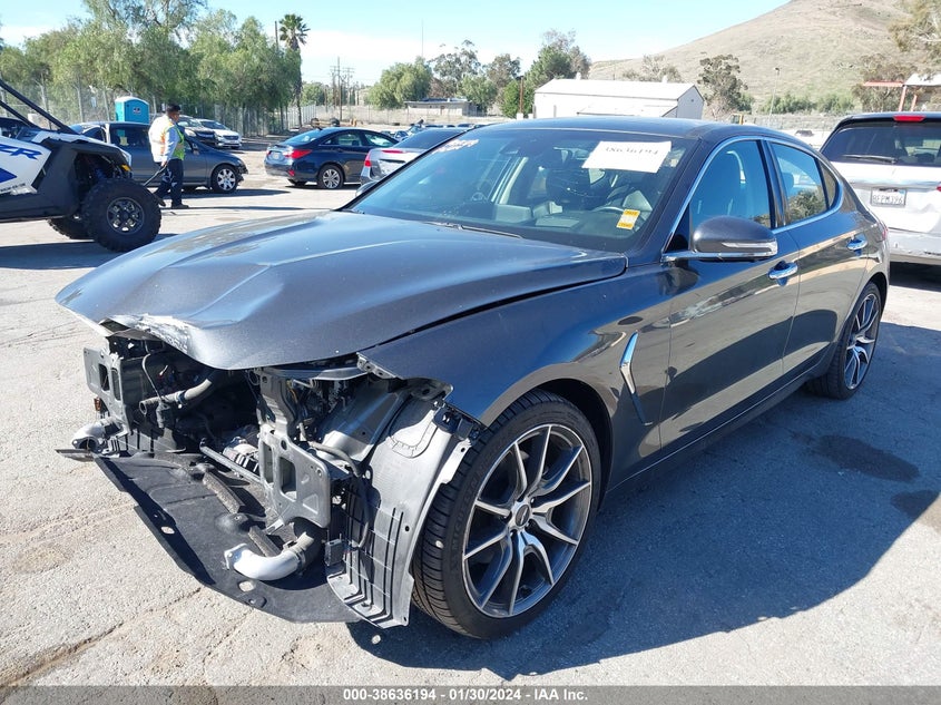 VIN KMTG44LA1LU045252 2020 GENESIS G70 PRESTIGE/SPORT