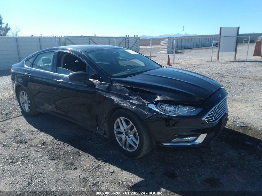 2017 FORD FUSION SE - 3FA6P0H7XHR192648