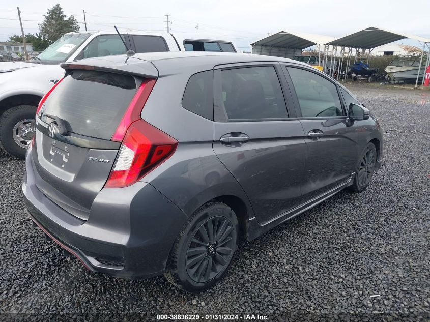 2018 HONDA FIT SPORT - 3HGGK5H60JM716542