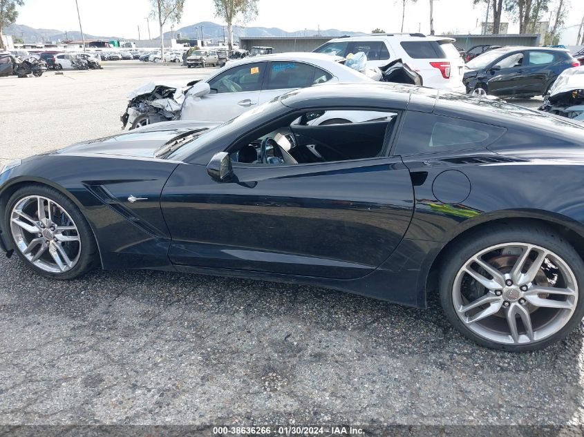 2014 CHEVROLET CORVETTE STINGRAY Z51 - 1G1YM2D79E5109425