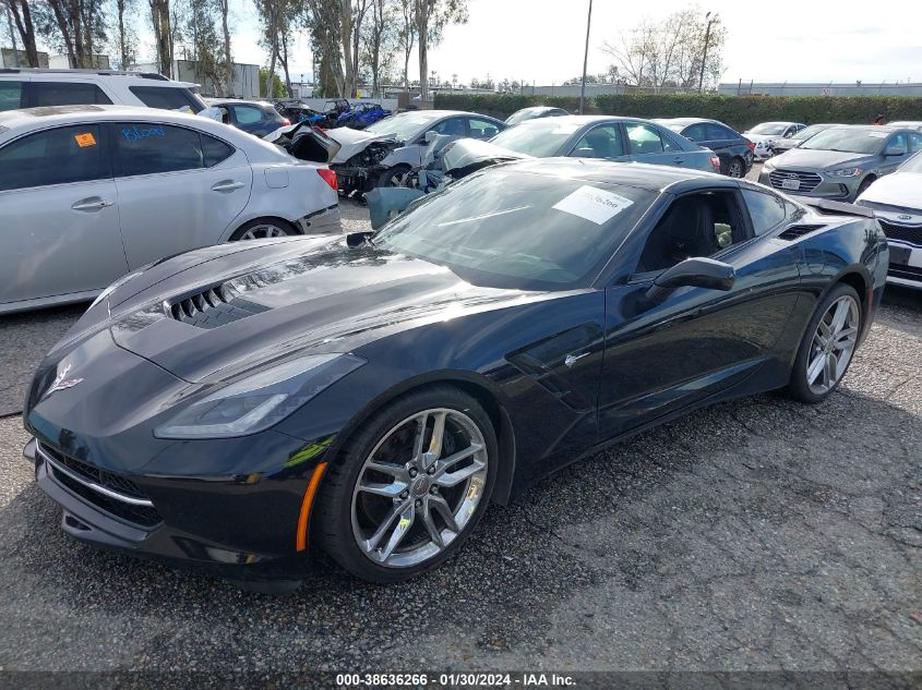 2014 CHEVROLET CORVETTE STINGRAY Z51 - 1G1YM2D79E5109425