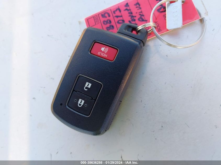 2013 TOYOTA PRIUS C THREE - JTDKDTB37D1038363