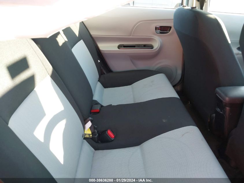 2013 TOYOTA PRIUS C THREE - JTDKDTB37D1038363