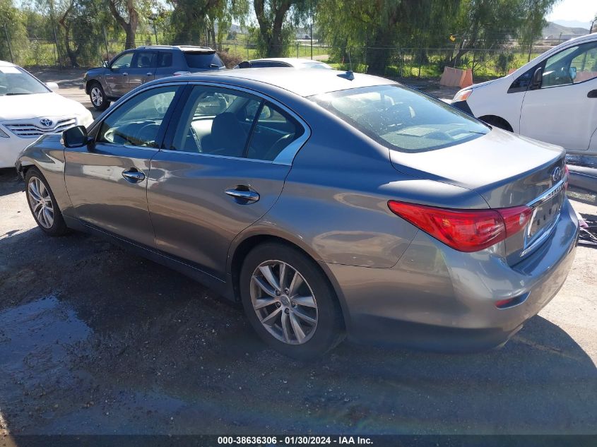 2015 INFINITI Q50 PREMIUM - JN1BV7AP0FM354927