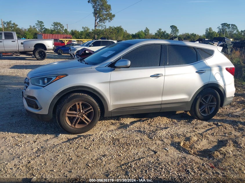 VIN 5XYZT3LBXHG458146 2017 HYUNDAI SANTA FE SPORT 2.4L