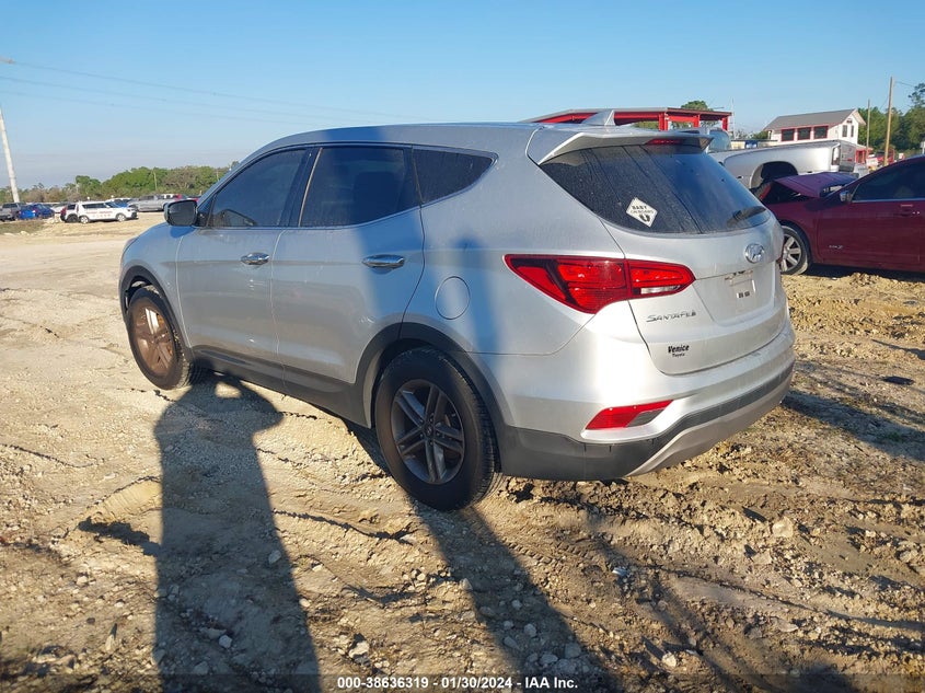 VIN 5XYZT3LBXHG458146 2017 HYUNDAI SANTA FE SPORT 2.4L