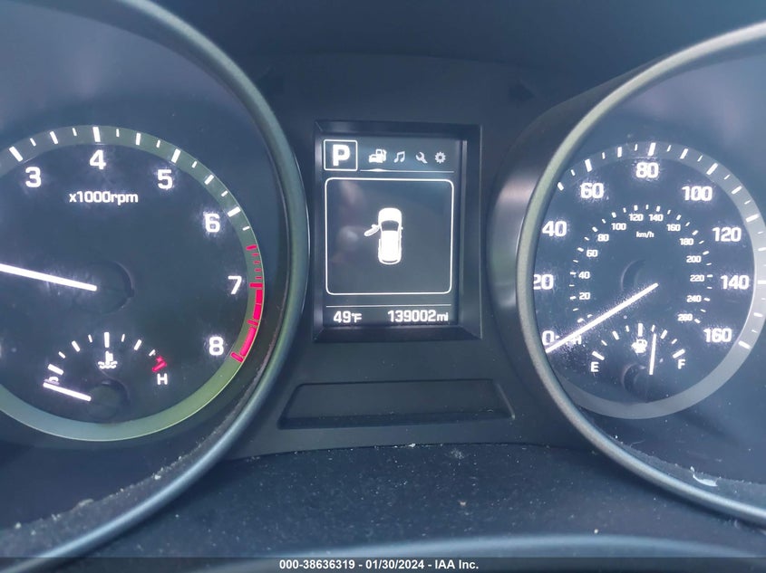VIN 5XYZT3LBXHG458146 2017 HYUNDAI SANTA FE SPORT 2.4L