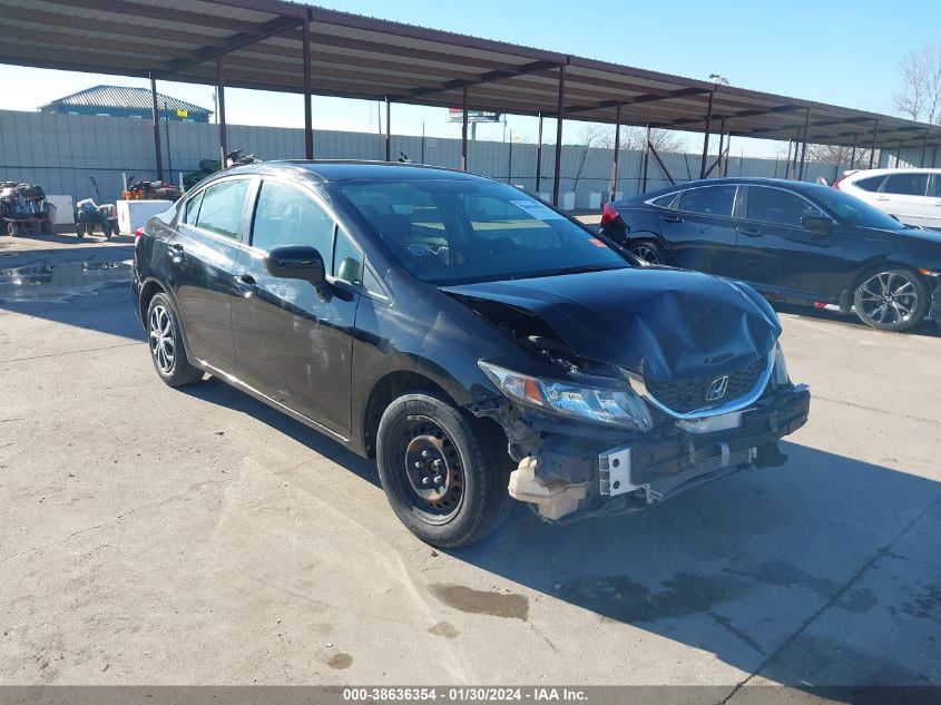 2015 HONDA CIVIC LX - 19XFB2F54FE111671