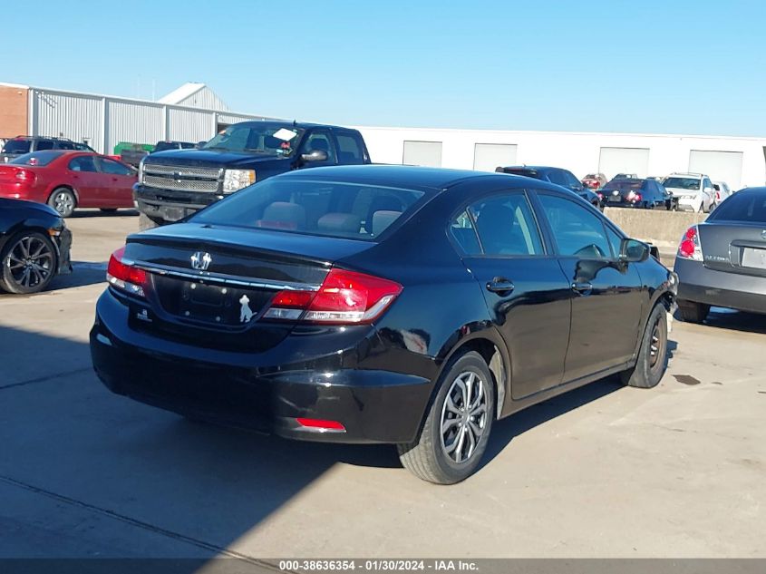 2015 HONDA CIVIC LX - 19XFB2F54FE111671