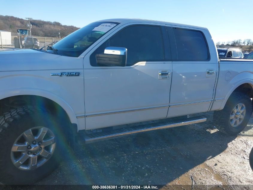 2013 FORD F-150 LARIAT - 1FTFW1EF7DFA24424