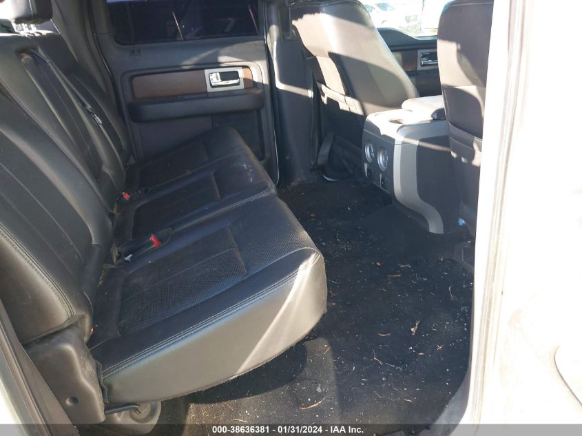 2013 FORD F-150 LARIAT - 1FTFW1EF7DFA24424