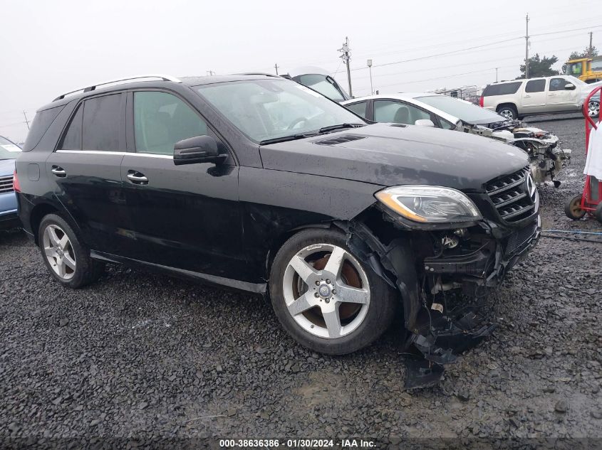 2015 MERCEDES-BENZ ML 350 4MATIC - 4JGDA5HB7FA526867