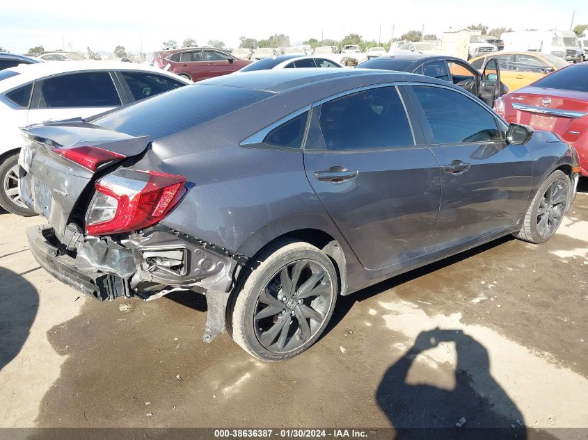 2020 HONDA CIVIC SPORT - 19XFC2F84LE202359