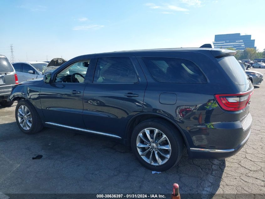 2018 DODGE DURANGO SXT - 1C4RDHAG3JC114385