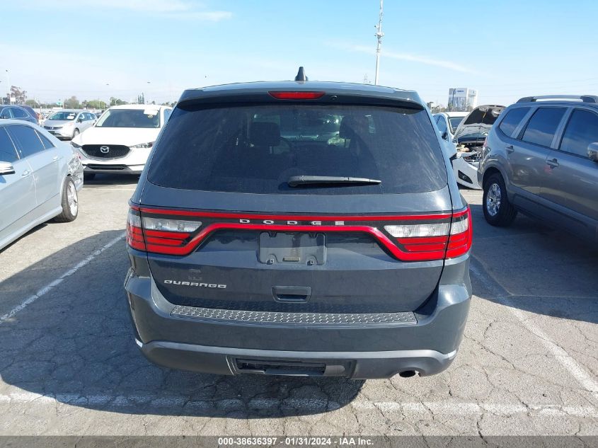 2018 DODGE DURANGO SXT - 1C4RDHAG3JC114385