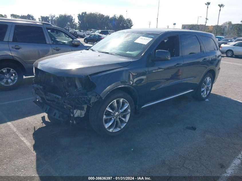 2018 DODGE DURANGO SXT - 1C4RDHAG3JC114385