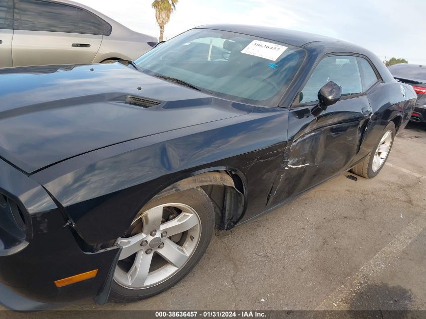 2014 DODGE CHALLENGER SXT - 2C3CDYAG7EH257532