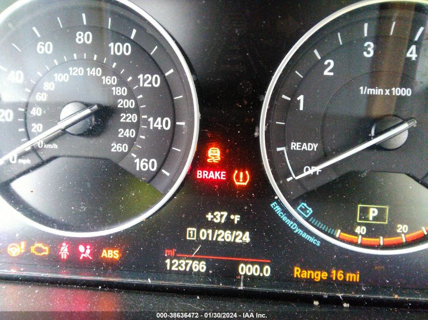 2015 BMW 328I XDRIVE - WBA3B5G55FNS15310