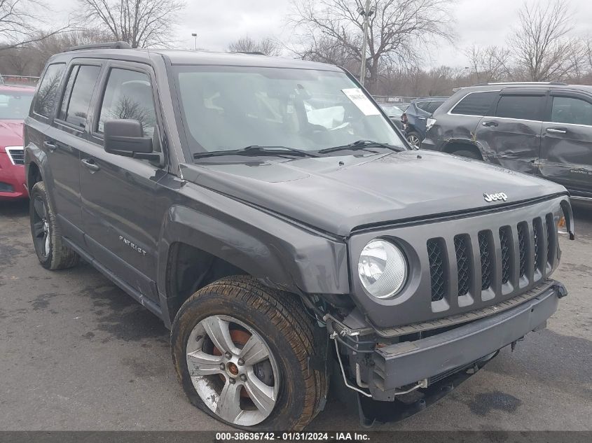 2017 JEEP PATRIOT LATITUDE 4X4 - 1C4NJRFB0HD174459