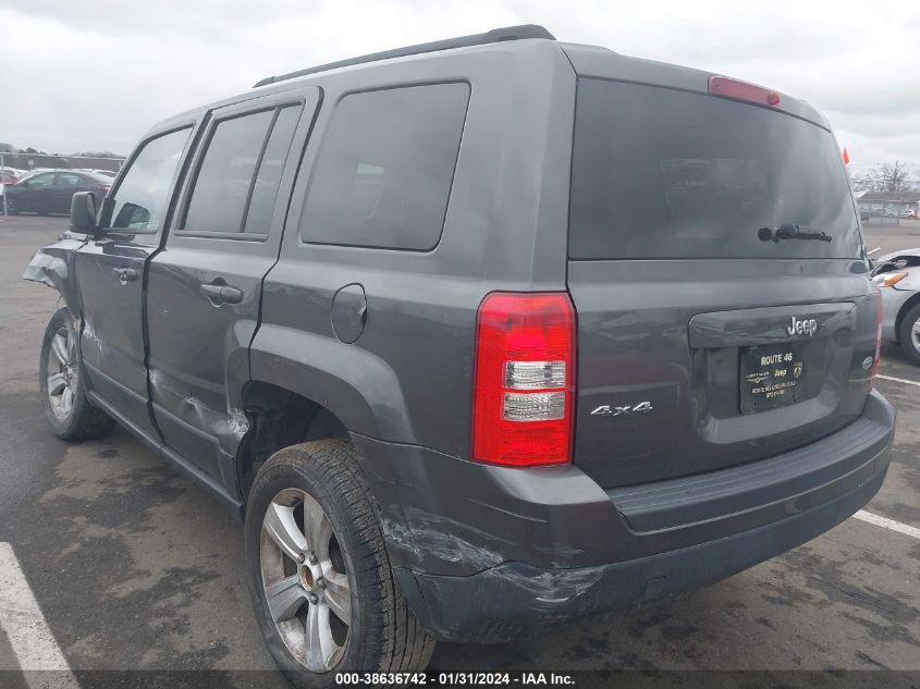 2017 JEEP PATRIOT LATITUDE 4X4 - 1C4NJRFB0HD174459