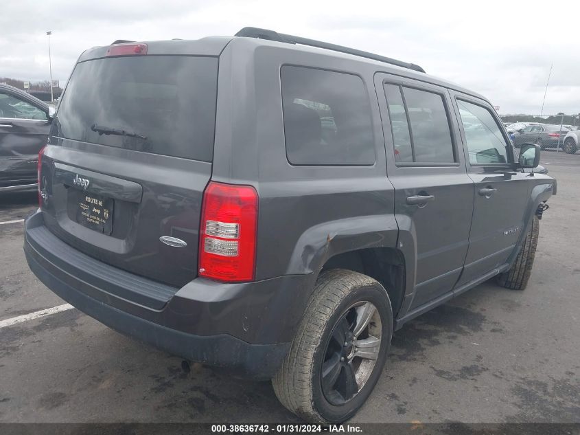 2017 JEEP PATRIOT LATITUDE 4X4 - 1C4NJRFB0HD174459