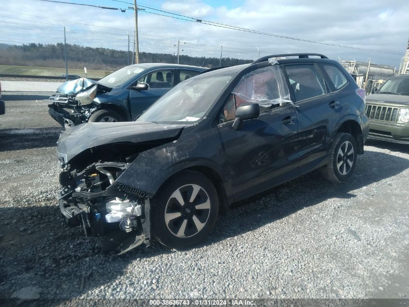 2017 SUBARU FORESTER 2.5I - JF2SJABC2HH483993