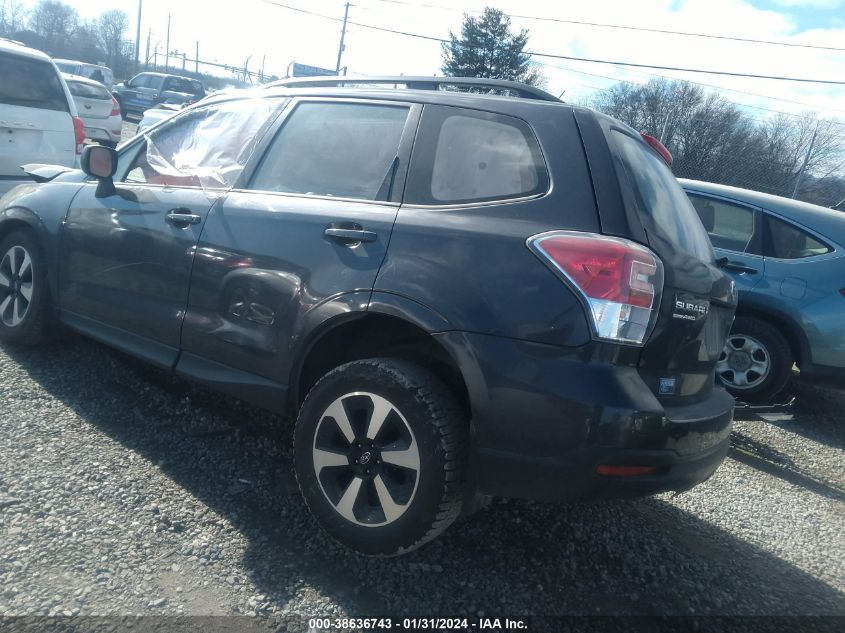 2017 SUBARU FORESTER 2.5I - JF2SJABC2HH483993