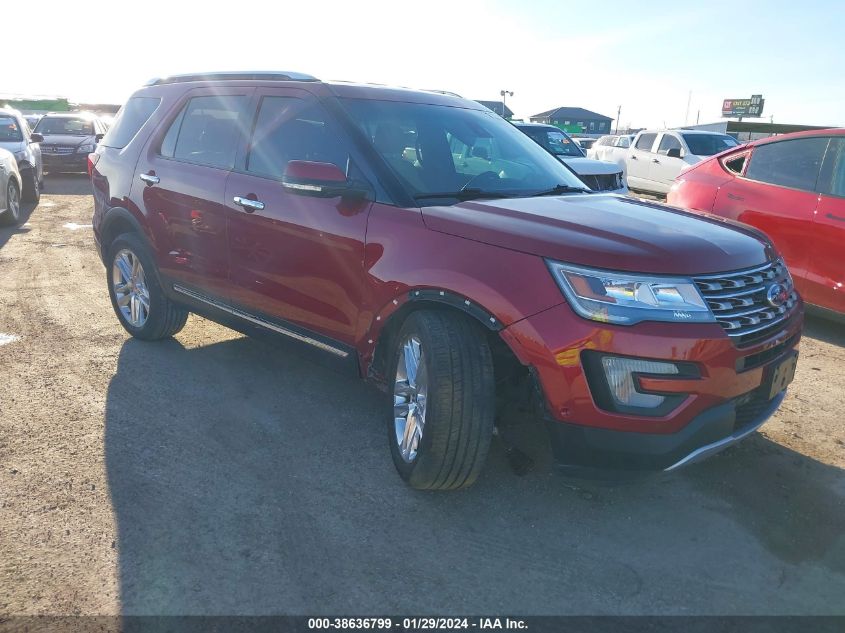 2017 FORD EXPLORER LIMITED - 1FM5K7FH1HGC05069