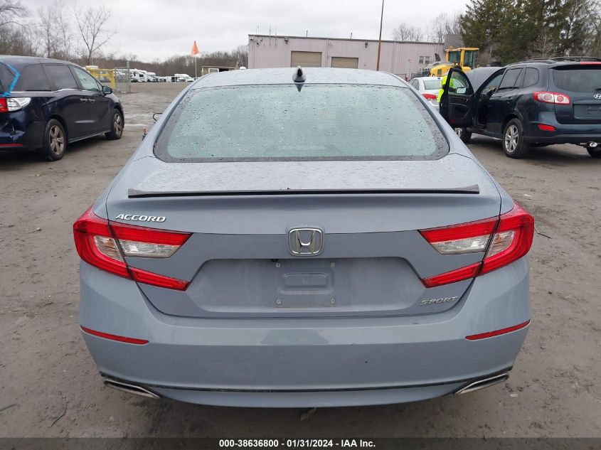 2022 HONDA ACCORD SPORT - 1HGCV1F35NA004652