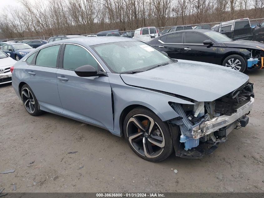 2022 HONDA ACCORD SPORT - 1HGCV1F35NA004652