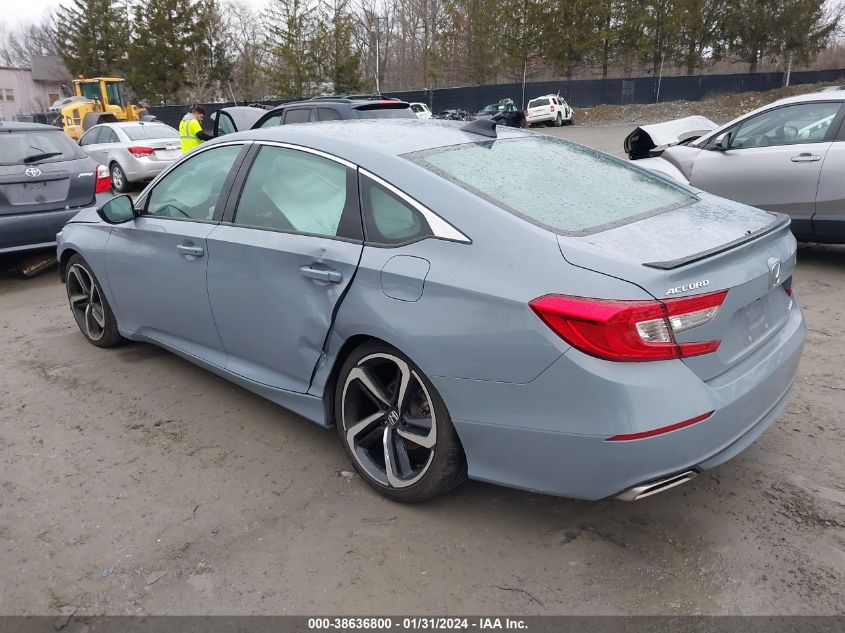 2022 HONDA ACCORD SPORT - 1HGCV1F35NA004652