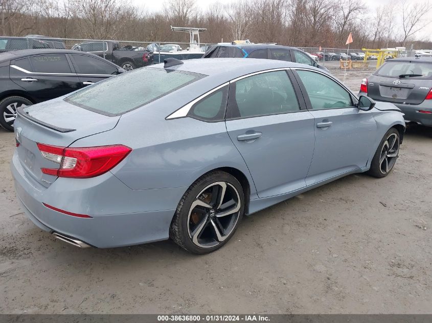 2022 HONDA ACCORD SPORT - 1HGCV1F35NA004652