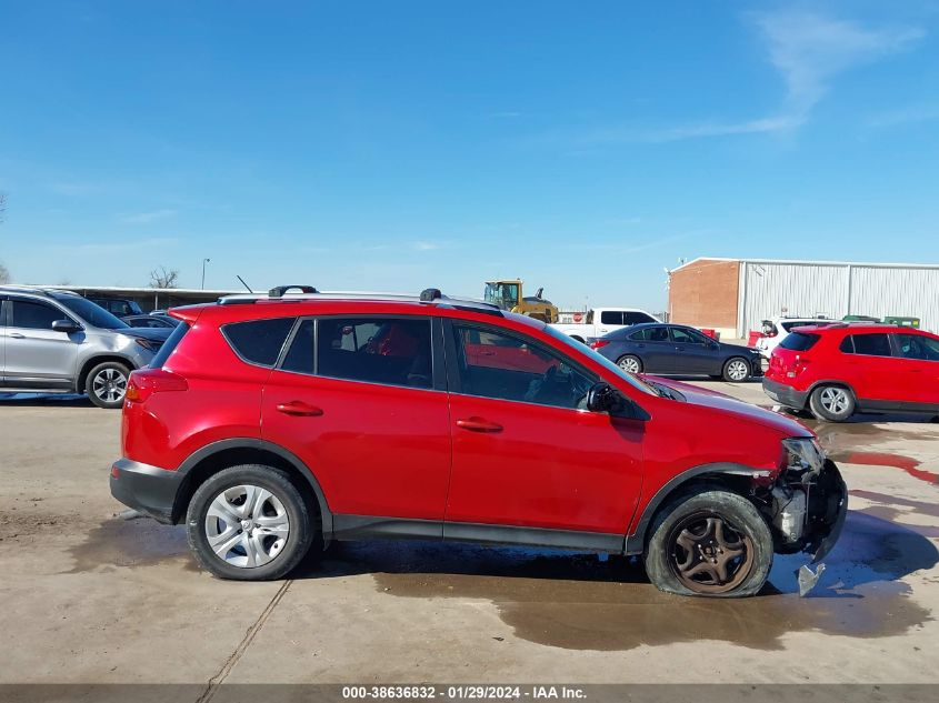 2013 TOYOTA RAV4 LE - JTMZFREV2DD019968